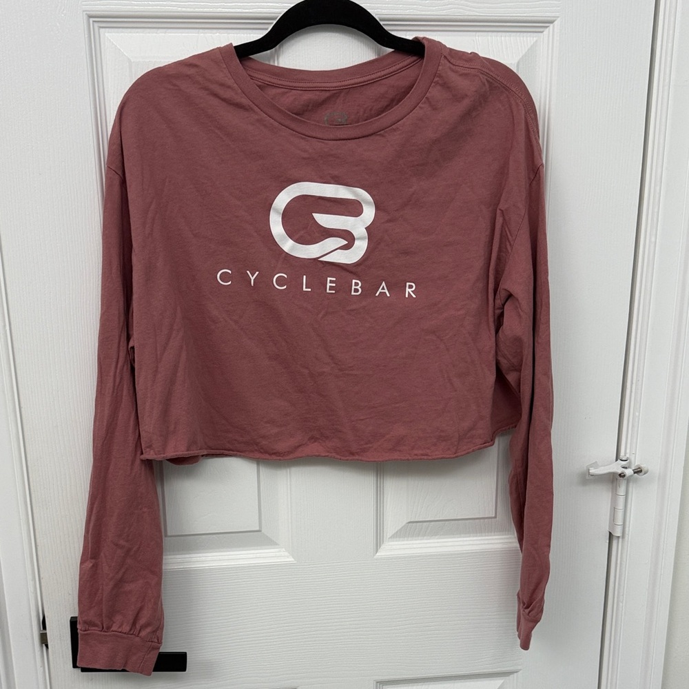 CycleBar Women's Mauve Crop Top